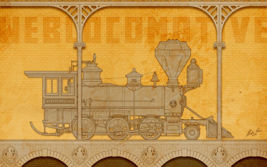 Locomotive Illustration