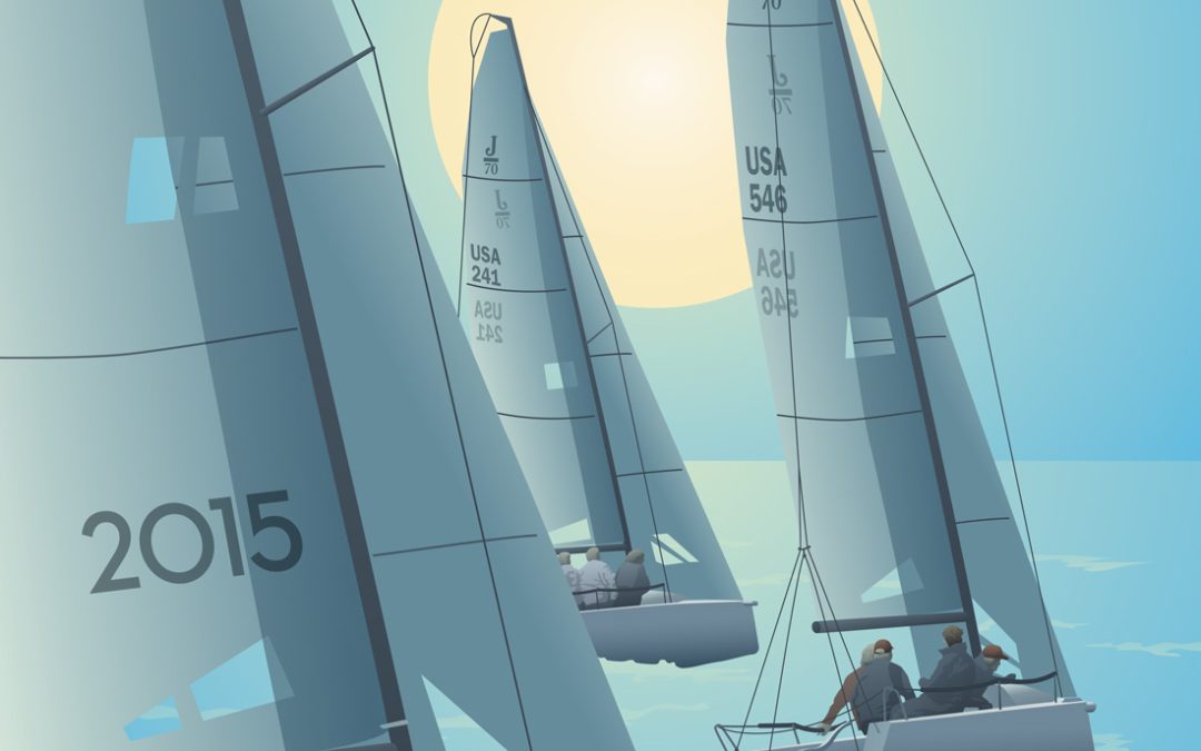 Harvest Moon Regatta Poster